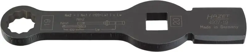 Schlagringschlüssel HAZET 4937-19