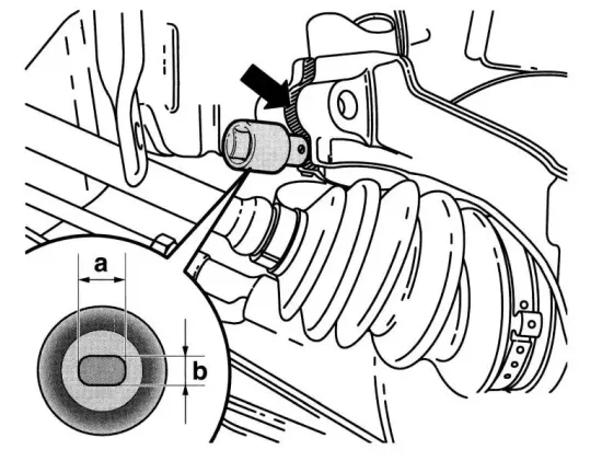 Steckschlüsseleinsatz HAZET 4912-1 Bild Steckschlüsseleinsatz HAZET 4912-1