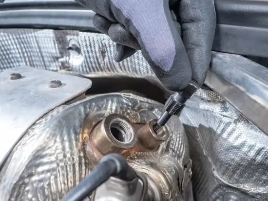 Gewindeschneidwerkzeugsatz, Lambdasonde HAZET 4683-14 Bild Gewindeschneidwerkzeugsatz, Lambdasonde HAZET 4683-14