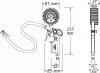 Druckluftreifenprüfer/-füller HAZET 9041-1 Bild Druckluftreifenprüfer/-füller HAZET 9041-1