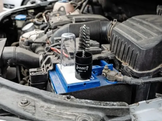 Drahtbürste, Batteriepol-/Klemmenreinigung HAZET 4650-4 Bild Drahtbürste, Batteriepol-/Klemmenreinigung HAZET 4650-4
