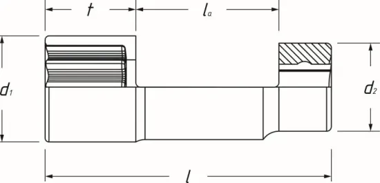 Steckschlüsseleinsatz, Einspritzdüse HAZET 4550N-22 Bild Steckschlüsseleinsatz, Einspritzdüse HAZET 4550N-22