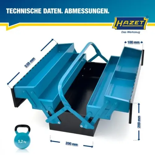 Werkzeugkoffer HAZET 190L Bild Werkzeugkoffer HAZET 190L