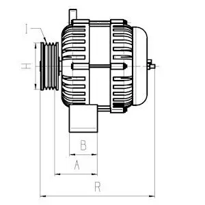 Generator 14 V HC-Cargo 114679 Bild Generator 14 V HC-Cargo 114679