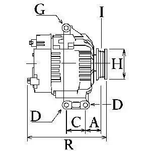 Generator 14 V HC-Cargo 111795 Bild Generator 14 V HC-Cargo 111795