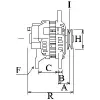 Generator 14 V HC-Cargo 111704 Bild Generator 14 V HC-Cargo 111704