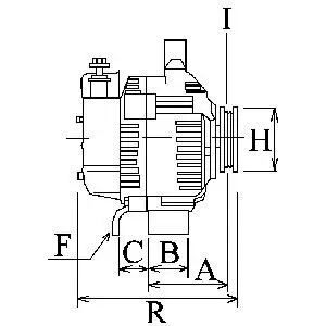 Generator 14 V HC-Cargo 114256 Bild Generator 14 V HC-Cargo 114256