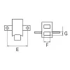 Halter, Kohlebürsten 14 V HC-Cargo 132084 Bild Halter, Kohlebürsten 14 V HC-Cargo 132084