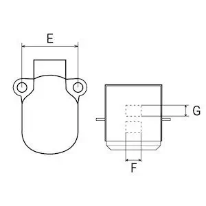 Halter, Kohlebürsten 14 V HC-Cargo 133673 Bild Halter, Kohlebürsten 14 V HC-Cargo 133673