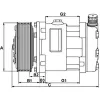 Kompressor, Klimaanlage 12 V HC-Cargo 240938 Bild Kompressor, Klimaanlage 12 V HC-Cargo 240938