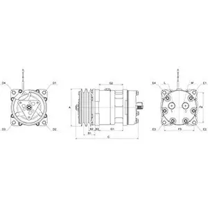 Kompressor, Klimaanlage 24 V HC-Cargo 240449 Bild Kompressor, Klimaanlage 24 V HC-Cargo 240449