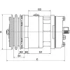 Kompressor, Klimaanlage 12 V HC-Cargo 240342 Bild Kompressor, Klimaanlage 12 V HC-Cargo 240342