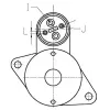 Starter 12 V 1,4 kW HC-Cargo 116720 Bild Starter 12 V 1,4 kW HC-Cargo 116720