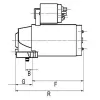 Starter 12 V 2,0 kW HC-Cargo 113959 Bild Starter 12 V 2,0 kW HC-Cargo 113959