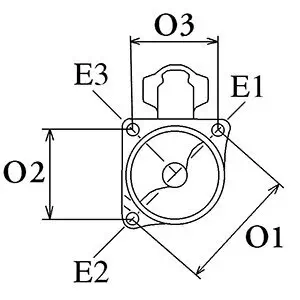 Starter 12 V 2,1 kW HC-Cargo 110442 Bild Starter 12 V 2,1 kW HC-Cargo 110442