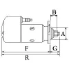 Starter 12 V 0,8 kW HC-Cargo 111102 Bild Starter 12 V 0,8 kW HC-Cargo 111102