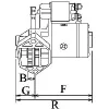 Starter 12 V 1,2 kW HC-Cargo 113906 Bild Starter 12 V 1,2 kW HC-Cargo 113906