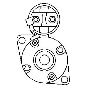 Starter 12 V 1,4 kW HC-Cargo 116026 Bild Starter 12 V 1,4 kW HC-Cargo 116026