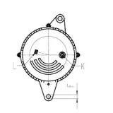 Generator 14 V HC-Cargo F 032 112 529