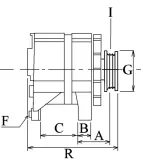 Generator 14 V HC-Cargo F 032 110 348