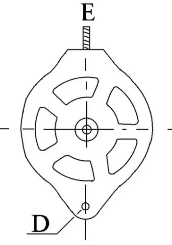 Generator 14 V HC-Cargo F 032 110 348 Bild Generator 14 V HC-Cargo F 032 110 348