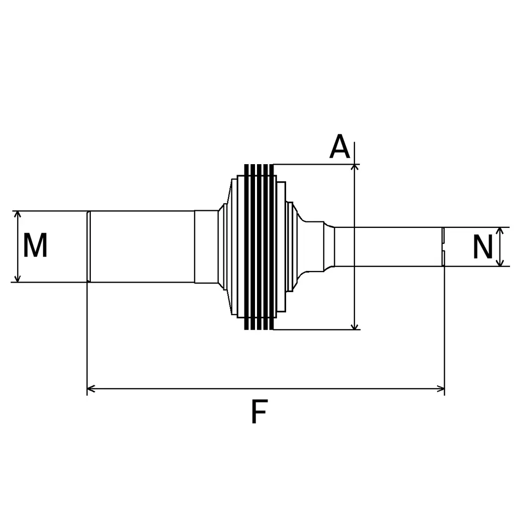 Starter 12 V 1,8 kW HC-Cargo F032115402