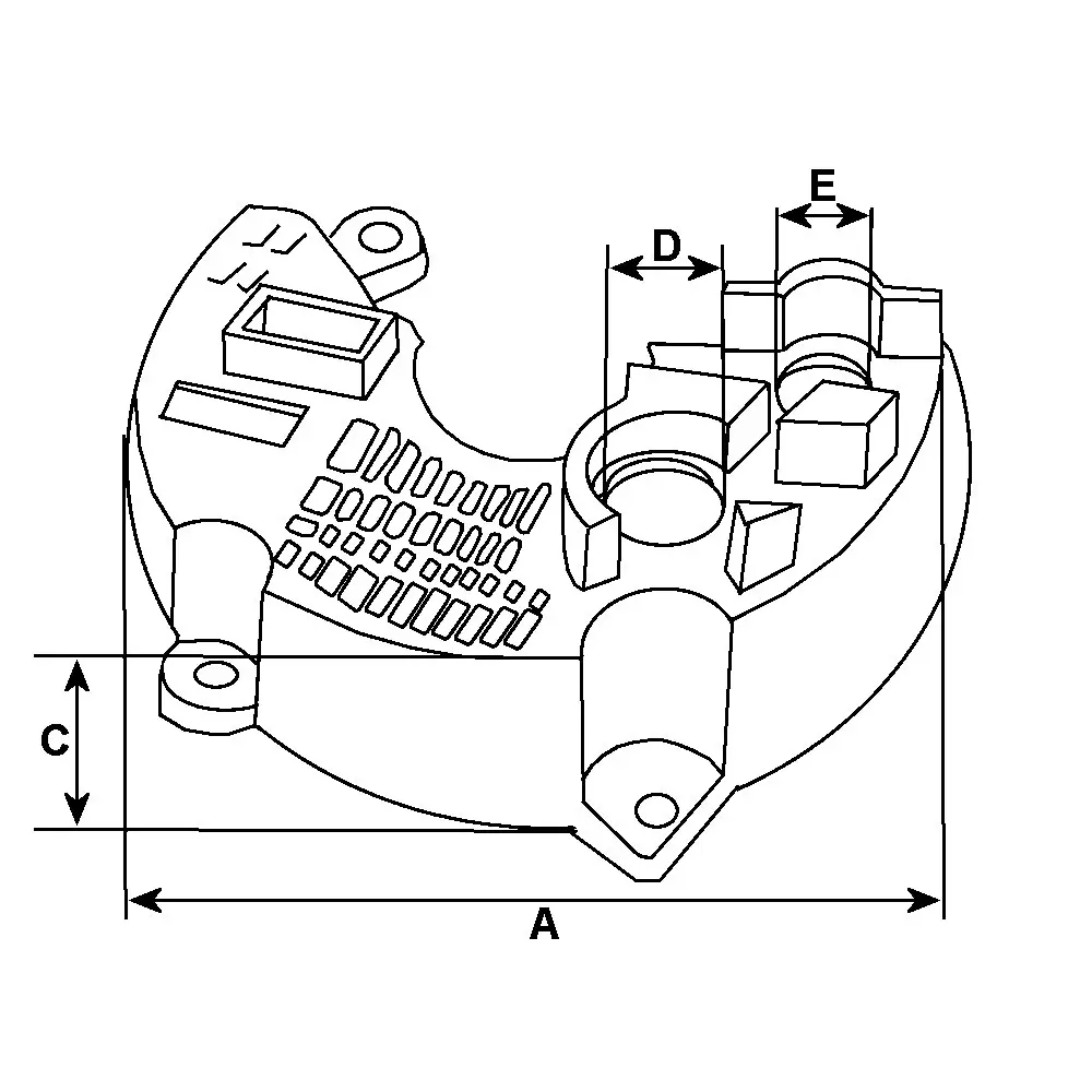 Schutzkappe, Generator HC-Cargo F 032 139 656