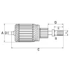 Generator 14 V HC-Cargo F032112043 Bild Generator 14 V HC-Cargo F032112043