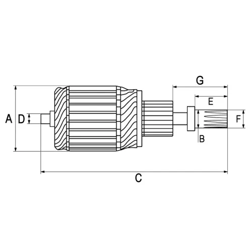 Generator 14 V HC-Cargo F032112043 Bild Generator 14 V HC-Cargo F032112043