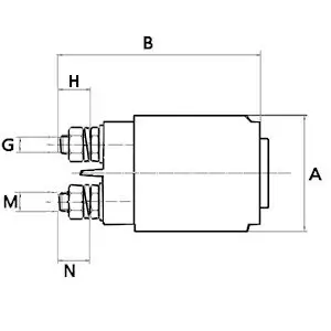 Starter 12 V 2,3 kW HC-Cargo F032114059 Bild Starter 12 V 2,3 kW HC-Cargo F032114059