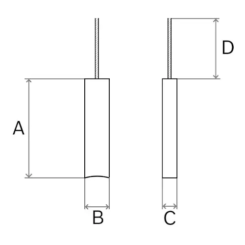 Kohlebürste, Generator 14 V 28 V HC-Cargo F 032 140 817