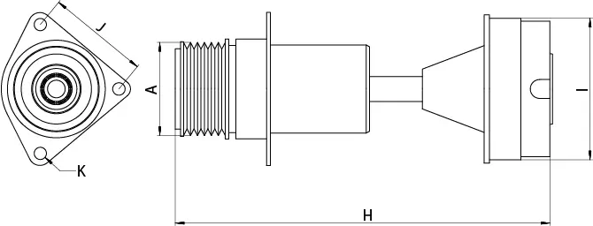 Starter 24 V 5,5 kW HC-Cargo F032114193