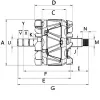 Starter 12 V 2,0 kW HC-Cargo F032115311 Bild Starter 12 V 2,0 kW HC-Cargo F032115311