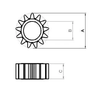Generator 14 V HC-Cargo F032114112 Bild Generator 14 V HC-Cargo F032114112