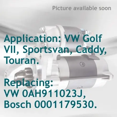 Starter 12 V 1,5 kW HC-Cargo F 032 116 756 Bild Starter 12 V 1,5 kW HC-Cargo F 032 116 756