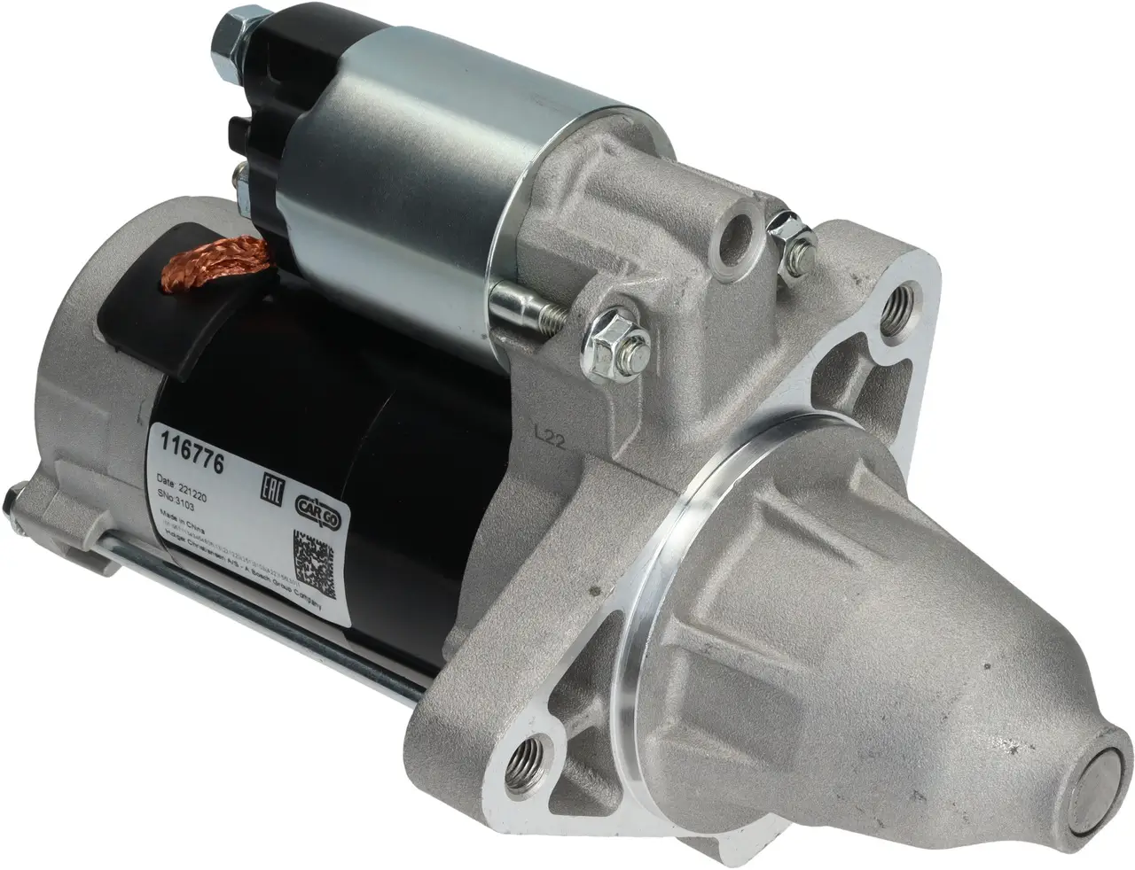 Starter 12 V 1,0 kW HC-Cargo F 032 116 776