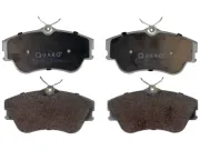 Bremsbelagsatz, Scheibenbremse Vorderachse QUARO QP7144