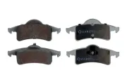 Bremsbelagsatz, Scheibenbremse Hinterachse QUARO QP0404