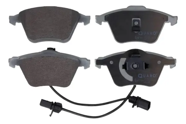 Bremsbelagsatz, Scheibenbremse Vorderachse QUARO QP6587