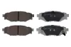 Bremsbelagsatz, Scheibenbremse Hinterachse QUARO QP1485