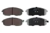 Bremsbelagsatz, Scheibenbremse Vorderachse QUARO QP4966