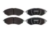 Bremsbelagsatz, Scheibenbremse Vorderachse QUARO QP3922