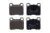 Bremsbelagsatz, Scheibenbremse Hinterachse QUARO QP4299