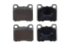 Bremsbelagsatz, Scheibenbremse Hinterachse QUARO QP4299