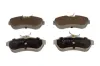 Bremsbelagsatz, Scheibenbremse Vorderachse QUARO QP0703
