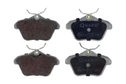 Bremsbelagsatz, Scheibenbremse Hinterachse QUARO QP0162