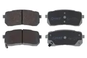 Bremsbelagsatz, Scheibenbremse Hinterachse QUARO QP3355