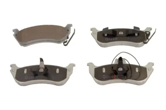 Bremsbelagsatz, Scheibenbremse Hinterachse QUARO QP1232 Bild Bremsbelagsatz, Scheibenbremse Hinterachse QUARO QP1232