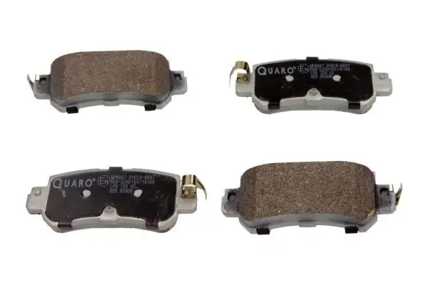 Bremsbelagsatz, Scheibenbremse Hinterachse QUARO QP8947