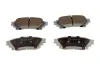 Bremsbelagsatz, Scheibenbremse Hinterachse QUARO QP6454